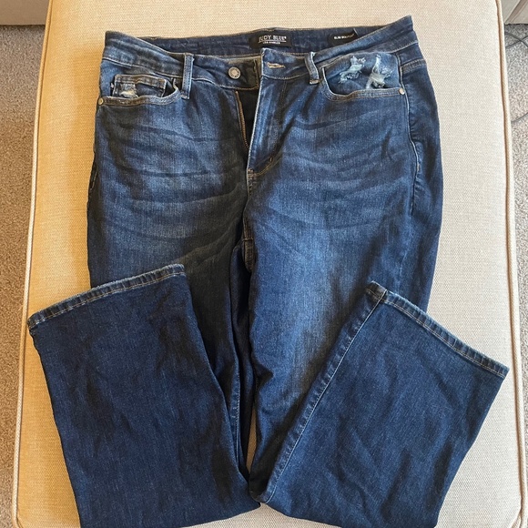 Judy Blue High Rise Slim Fit Bootcut -16W/30 - Picture 1 of 2